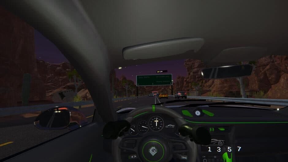 Скриншот 3 из Grand Rush VR: Highway Car Traffic Racing Simulator