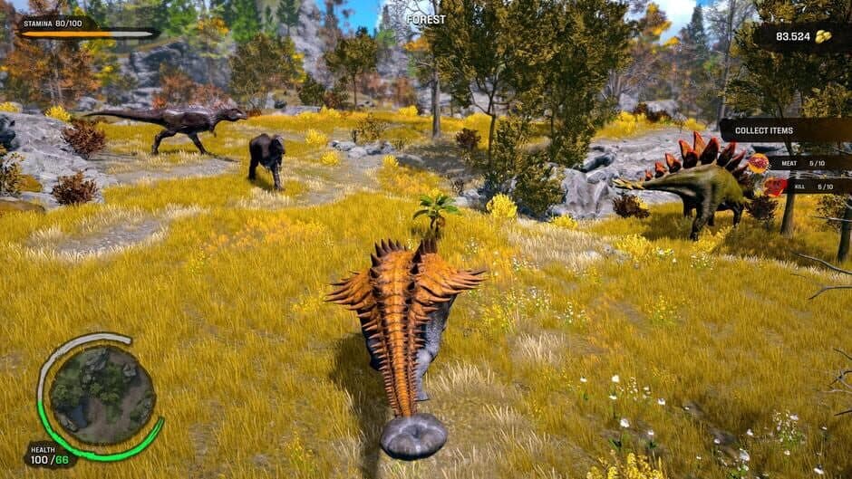 Скриншот 5 из Dinosaur RPG: Dino Survival Simulator Survivor