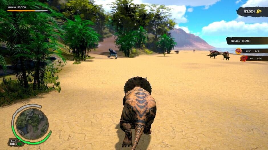 Скриншот 7 из Dinosaur RPG: Dino Survival Simulator Survivor