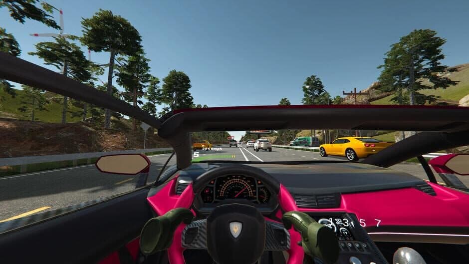 Скриншот 7 из Grand Rush VR: Highway Car Traffic Racing Simulator