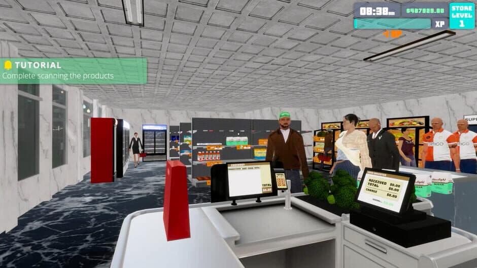 Скриншот 1 из Supermarket Simulator 2024