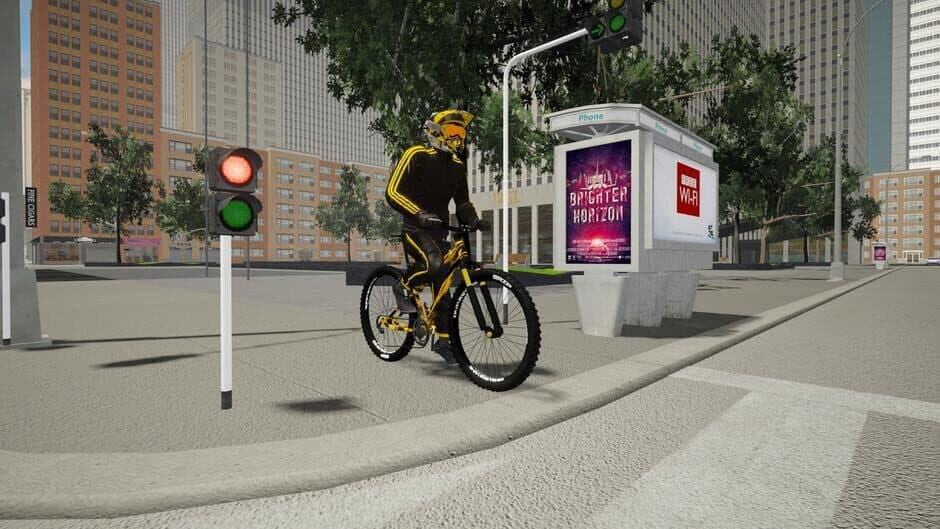 Скриншот 2 из Food Courier: Bike Adventure
