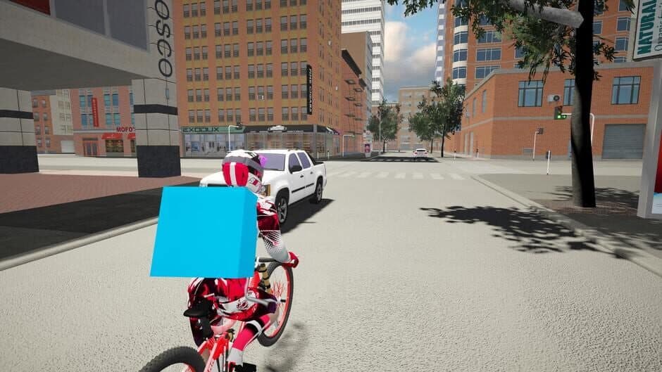 Скриншот 4 из Food Courier: Bike Adventure