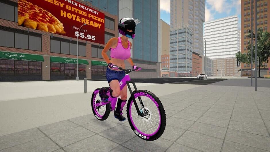 Скриншот 8 из Food Courier: Bike Adventure