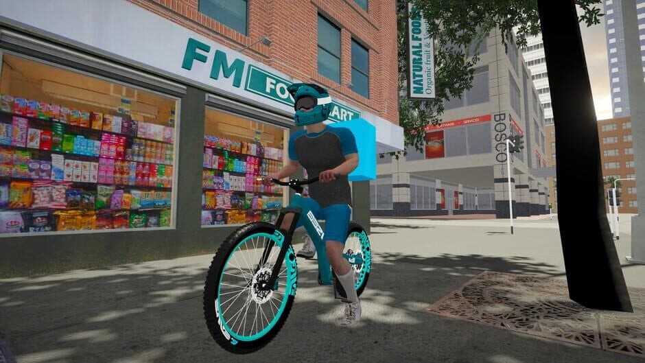 Скриншот 1 из Food Courier: Bike Adventure