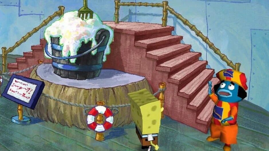 Скриншот 2 из SpongeBob SquarePants: Lights, Camera, Pants!