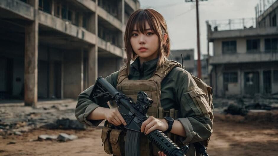 Скриншот 3 из Anime Girls Military Strike