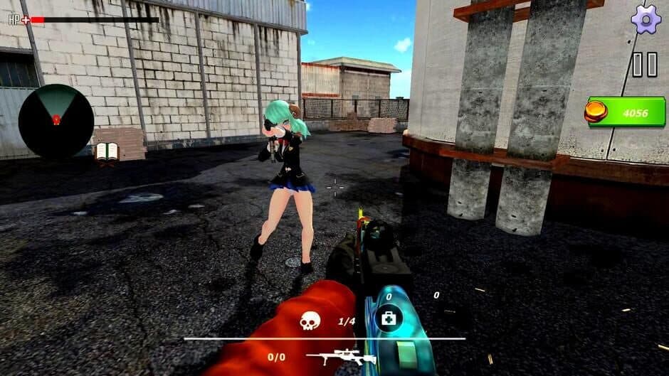 Скриншот 4 из Anime Girls Military Strike
