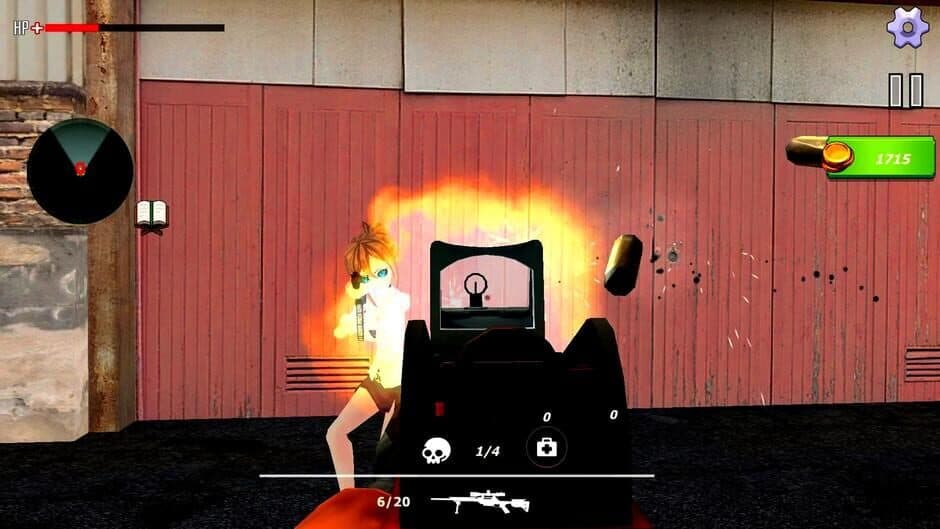 Скриншот 1 из Anime Girls Military Strike