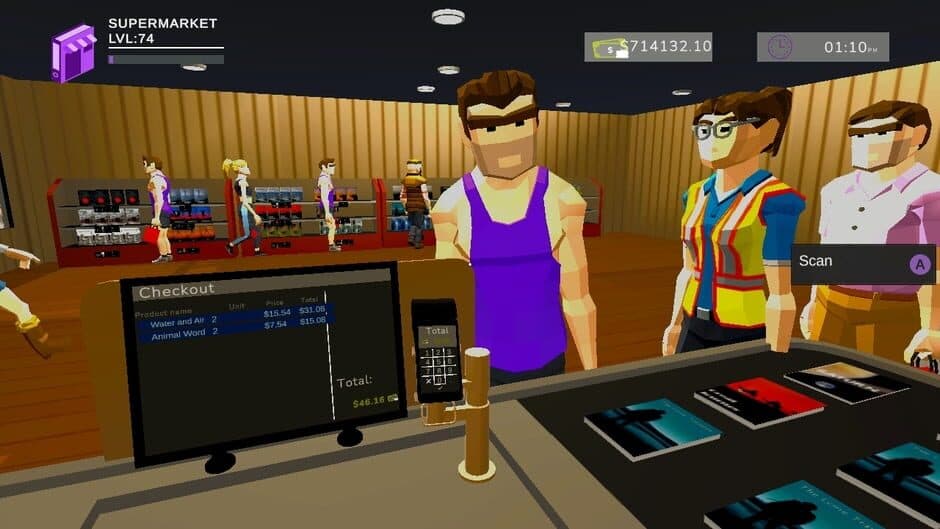 Скриншот 4 из Bookshop Wonderland: Supermarket Simulator