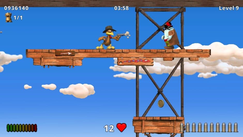 Скриншот 3 из Moorhuhn Jump and Run: Traps and Treasures 3