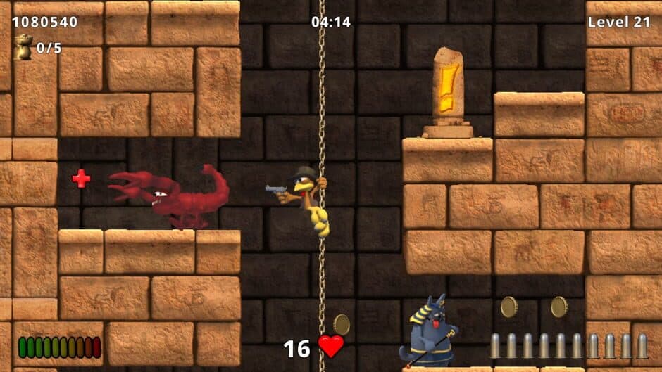 Скриншот 5 из Moorhuhn Jump and Run: Traps and Treasures 3