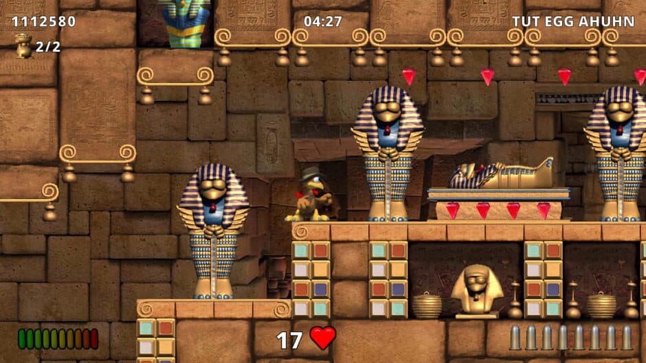 Скриншот 6 из Moorhuhn Jump and Run: Traps and Treasures 3