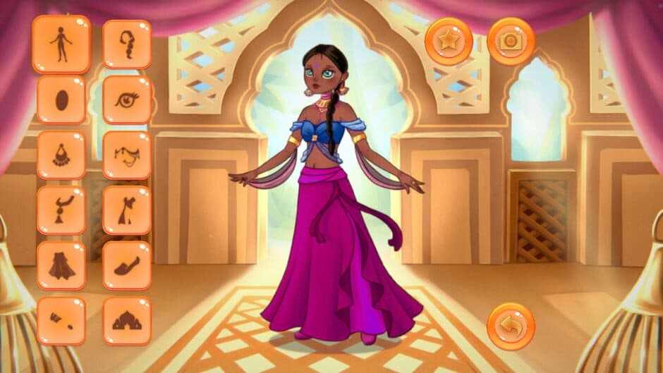 Скриншот 1 из Indian Princess: Dress Up!