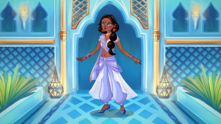 Скриншот 3 из Indian Princess: Dress Up!