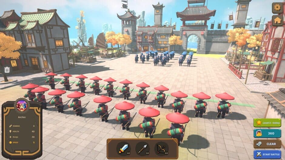 Скриншот 1 из Ninja Wars: Battle Simulator