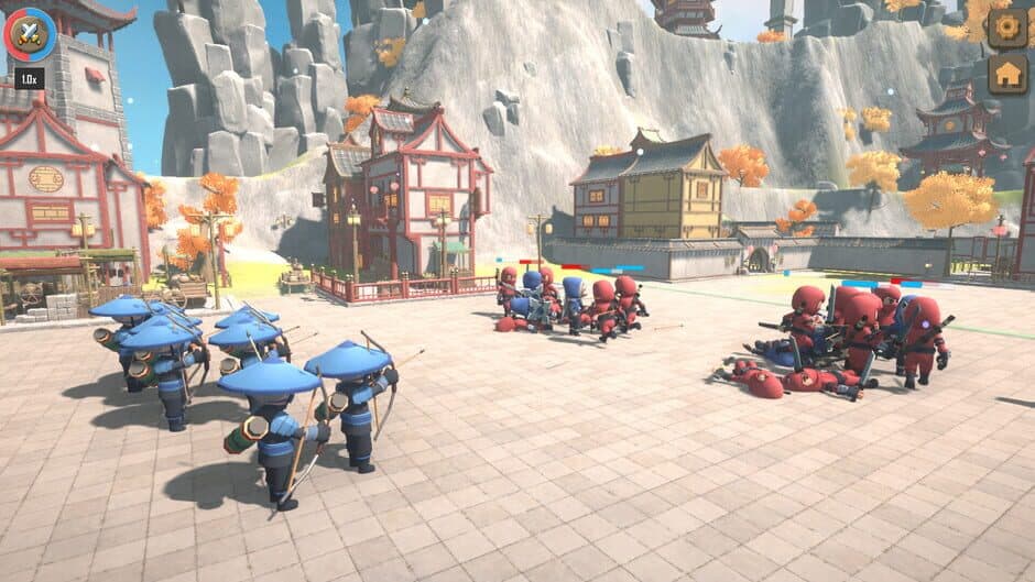 Скриншот 2 из Ninja Wars: Battle Simulator