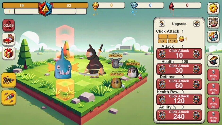 Скриншот 1 из Infinite Idle: Online Clicker RPG