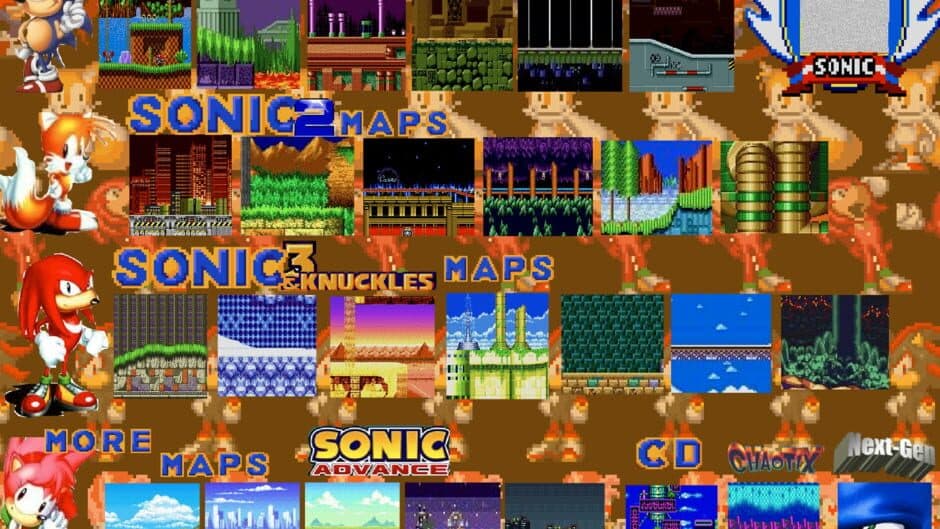 Скриншот 1 из Amazing Sonic Scene Creator 2