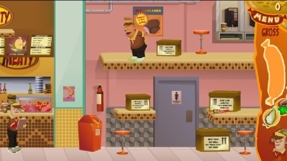 Скриншот 1 из Mr. Meaty: Night of the Attack of the Flesh Hungry Meat Monsters