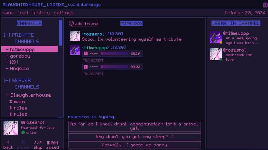 Скриншот 6 из Killer Chat: Extended Edition