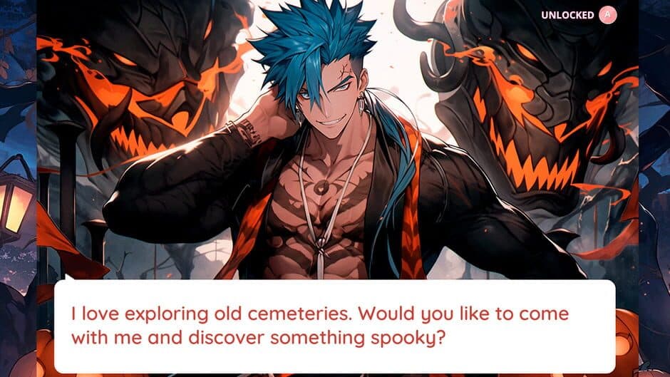 Скриншот 1 из Anime Boys Dating: Sexy Halloween Costumes