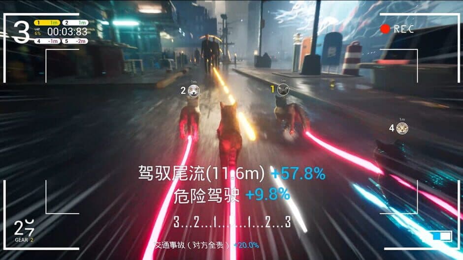 Скриншот 1 из Cat Drift