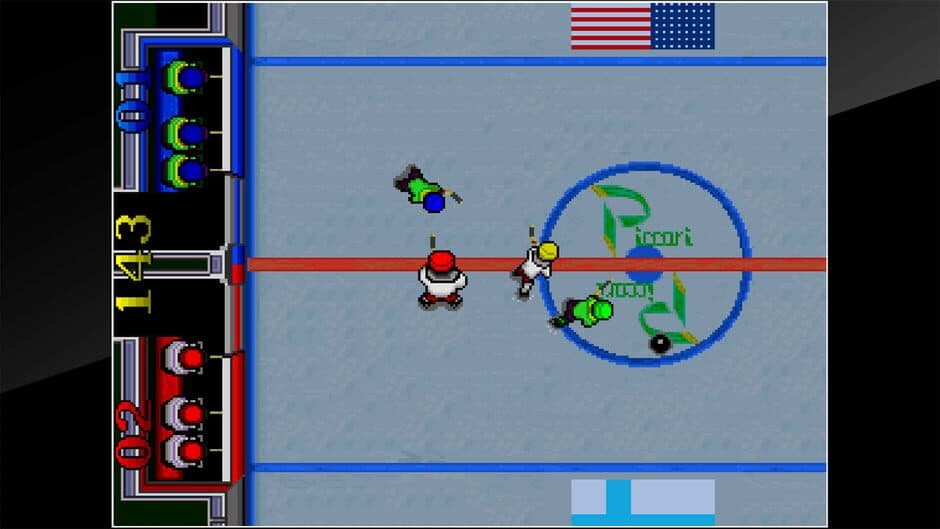 Скриншот 4 из Arcade Archives: Face Off