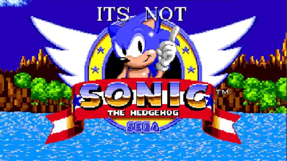 Скриншот 1 из I Can't Believe it's Not Sonic 1