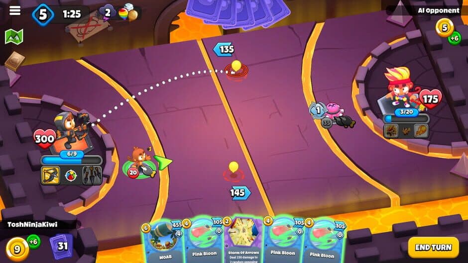 Скриншот 5 из Bloons Card Storm