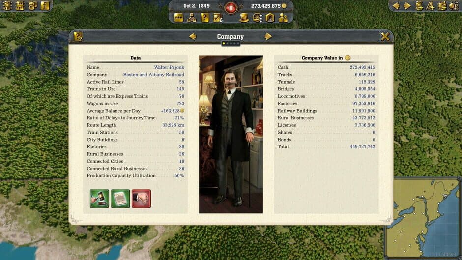 Скриншот 8 из Railway Empire 2: Deluxe Edition