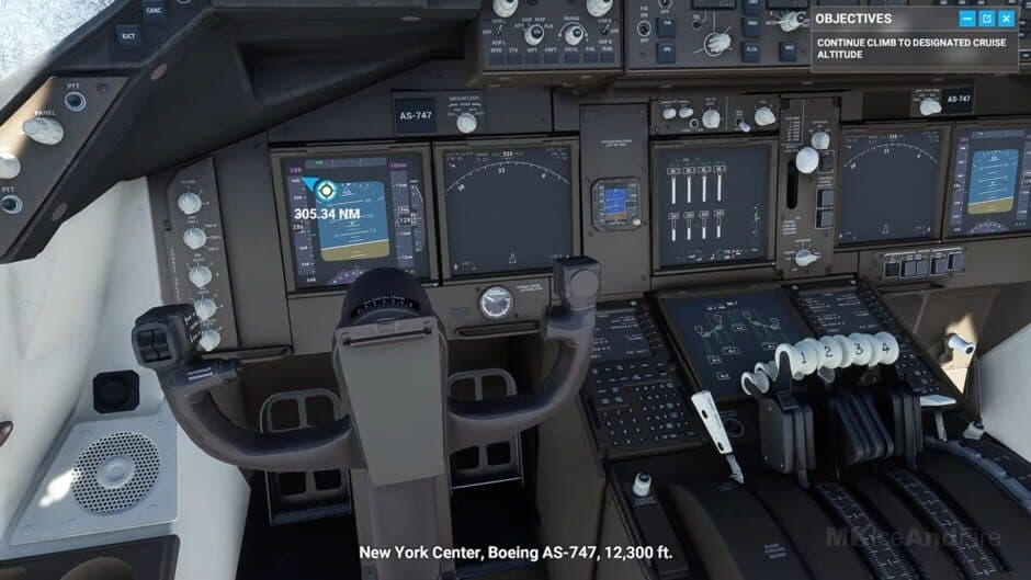 Скриншот 1 из Microsoft Flight Simulator: Deluxe 40th Anniversary Edition