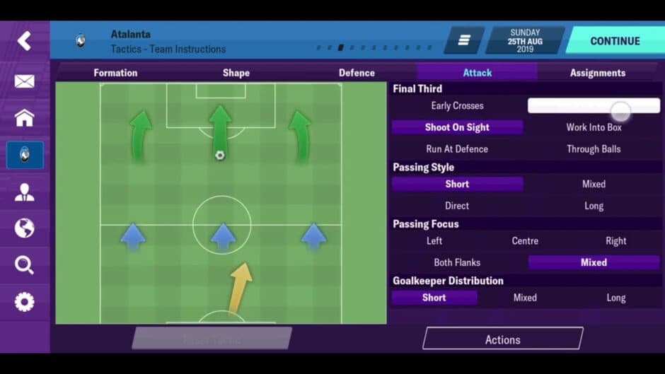 Скриншот 1 из Football Manager 2020 Mobile
