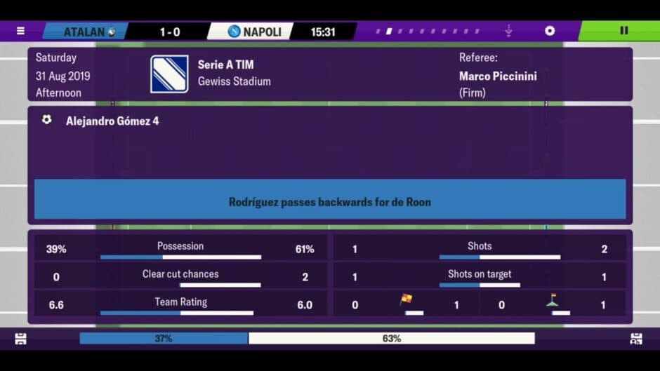 Скриншот 2 из Football Manager 2020 Mobile