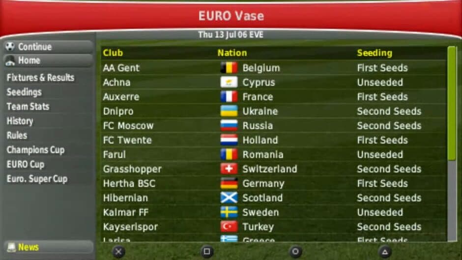 Скриншот 2 из Football Manager Handheld 2007