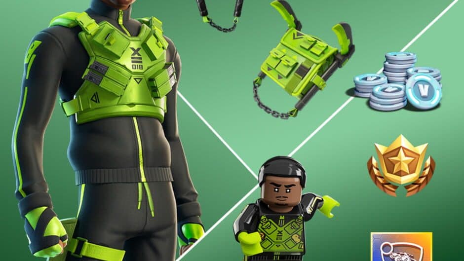 Скриншот 1 из Fortnite: Kyran Aryk Crew Pack