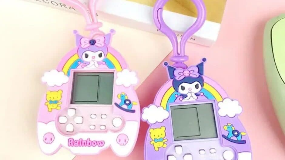 Скриншот 1 из Tetris Kuromi Sanrio Key Chain Game Console