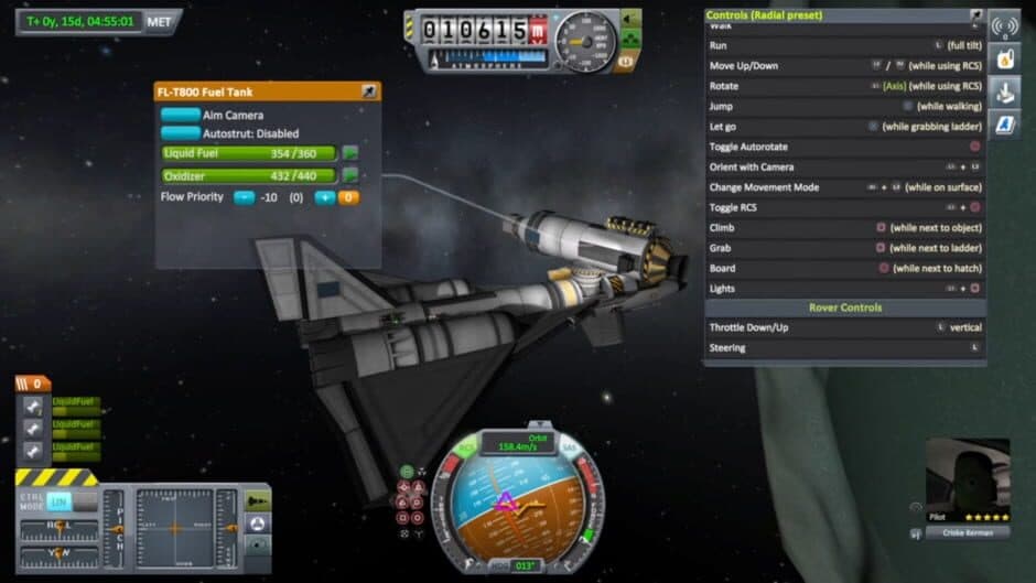 Скриншот 1 из Kerbal Space Program: Enhanced Edition - History and Parts Pack