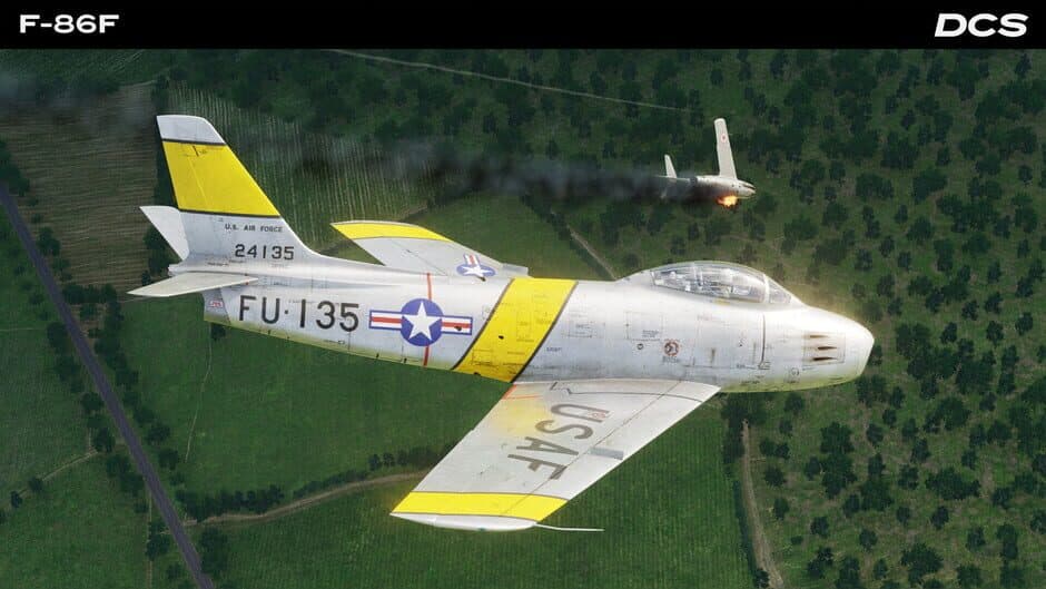 Скриншот 1 из DCS World: F-86F Flaming Cliffs