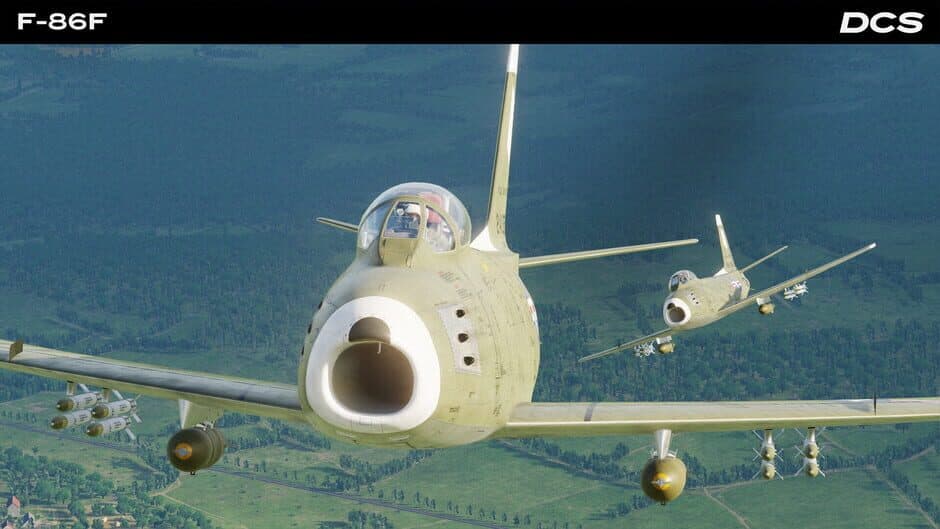 Скриншот 8 из DCS World: F-86F Flaming Cliffs