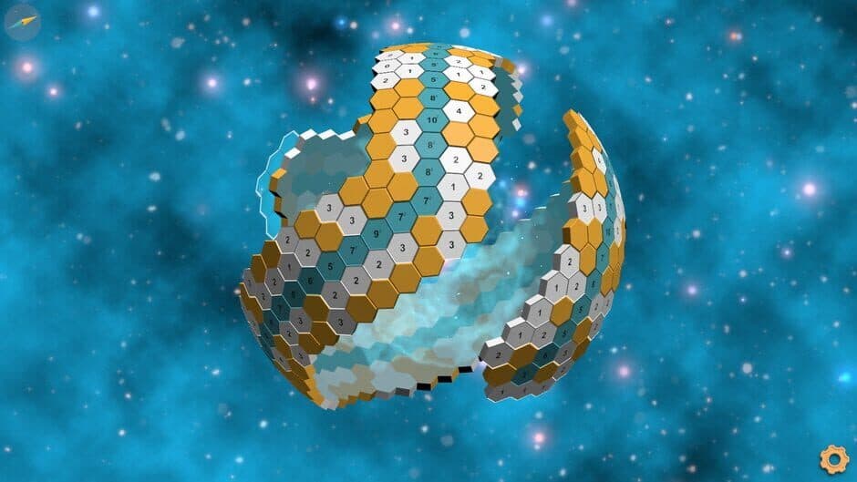 Скриншот 3 из Globesweeper: Hex Puzzler