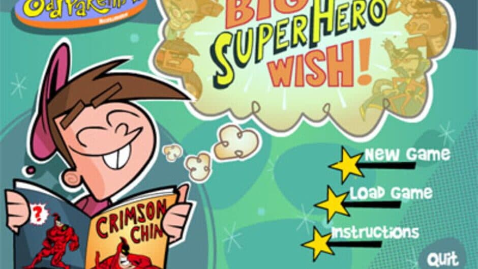 Скриншот 2 из The Fairly OddParents: Big Superhero Wish