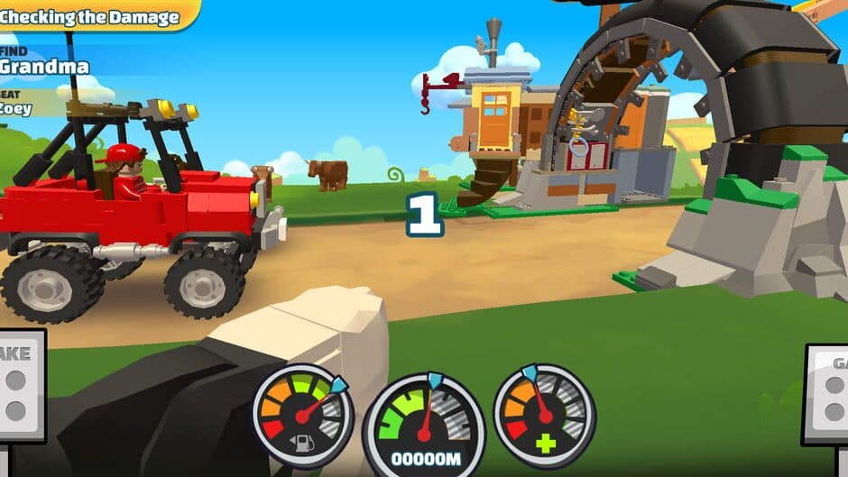 Скриншот 4 из LEGO Hill Climb Adventures