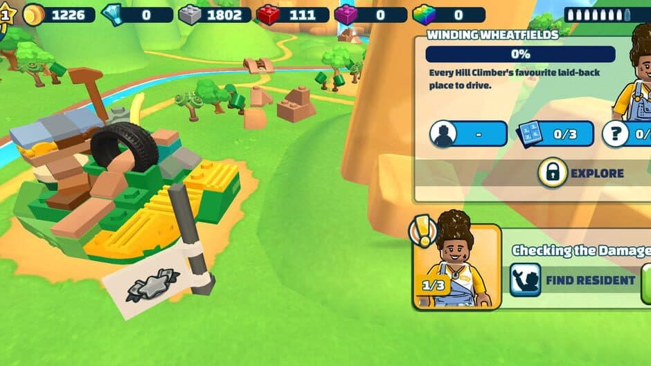 Скриншот 6 из LEGO Hill Climb Adventures
