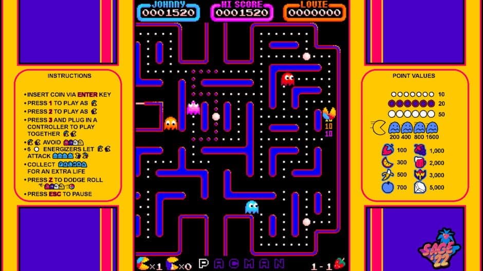 Скриншот 1 из The Pac-Man Brothers