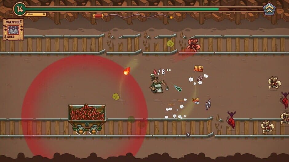 Скриншот 1 из Bounty of One: Panic in the Mines
