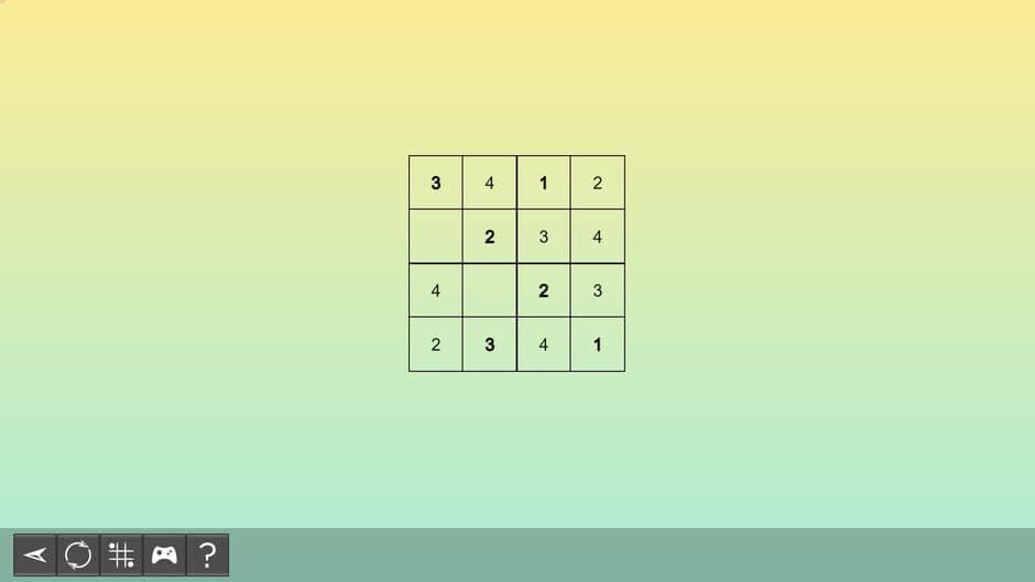 Скриншот 2 из My Sudoku: Classic 4x4 Easy 3