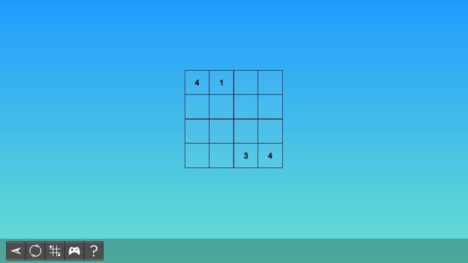 Скриншот 1 из My Sudoku: Classic 4x4 Easy 7