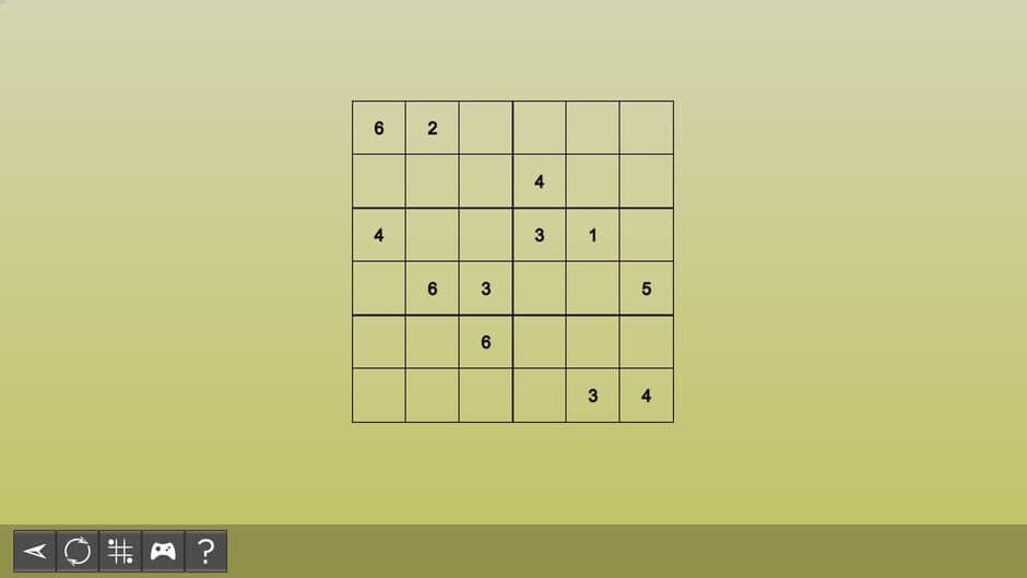 Скриншот 3 из My Sudoku: Classic 6x6 Easy 6