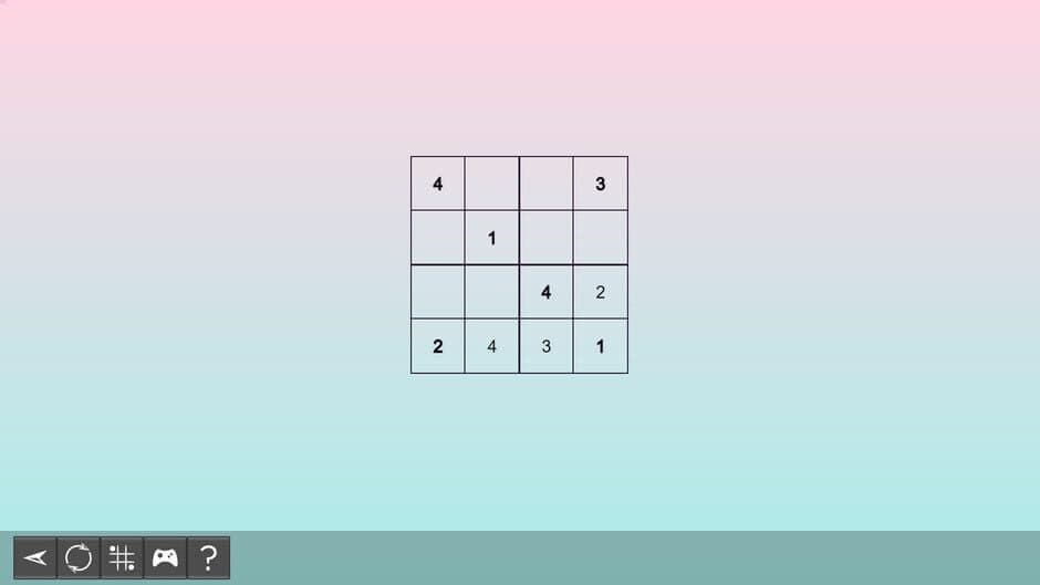 Скриншот 3 из My Sudoku: Classic 4x4 Easy 9